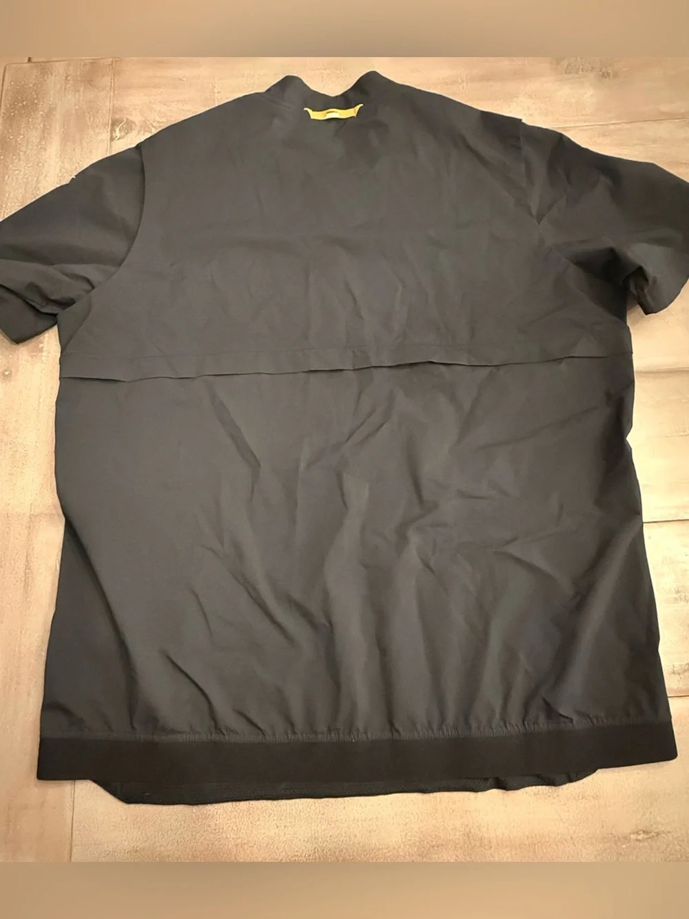 Nike Jacksonville Jaguars Men's Black Coach Pullover zip sides Sz L Preowned